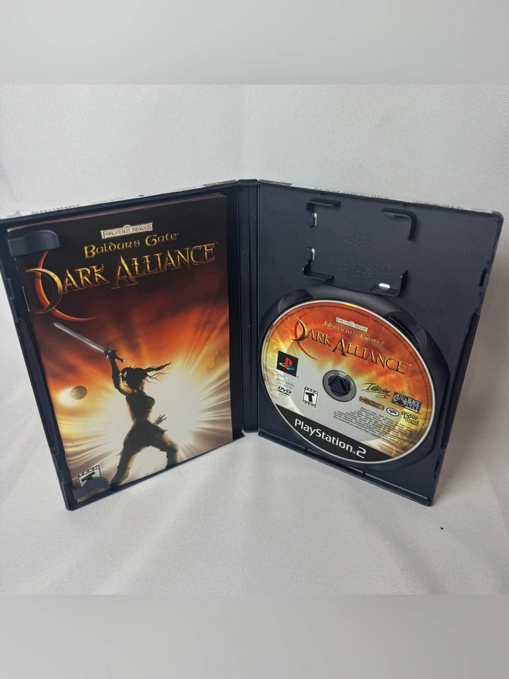 Baldur's Gate-Dark Alliance With Manual - Sony PlayStation 2 Tested To Play